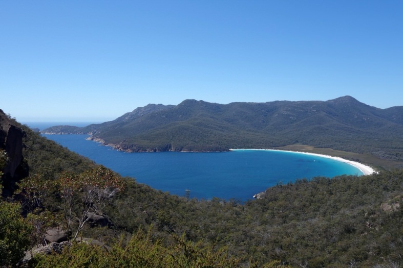 Wineglass Bay lookout view